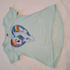 My Little Pony Rainbow Dash burnout tee